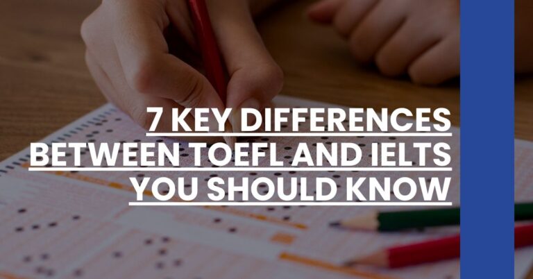 7 Key Differences Between TOEFL and IELTS You Should Know Feature Image