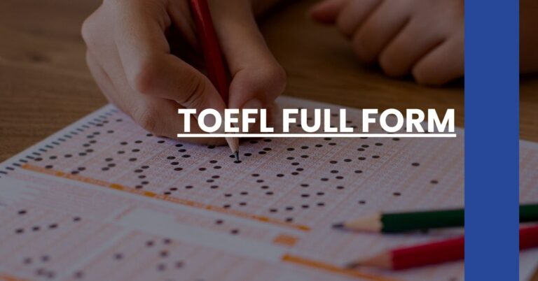 TOEFL Full Form Feature Image