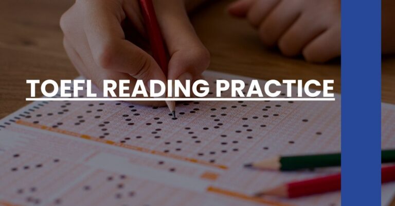 TOEFL Reading Practice Feature Image